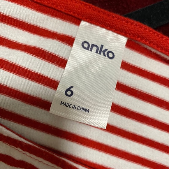 Striped drawstring dress - Picture 2 of 3